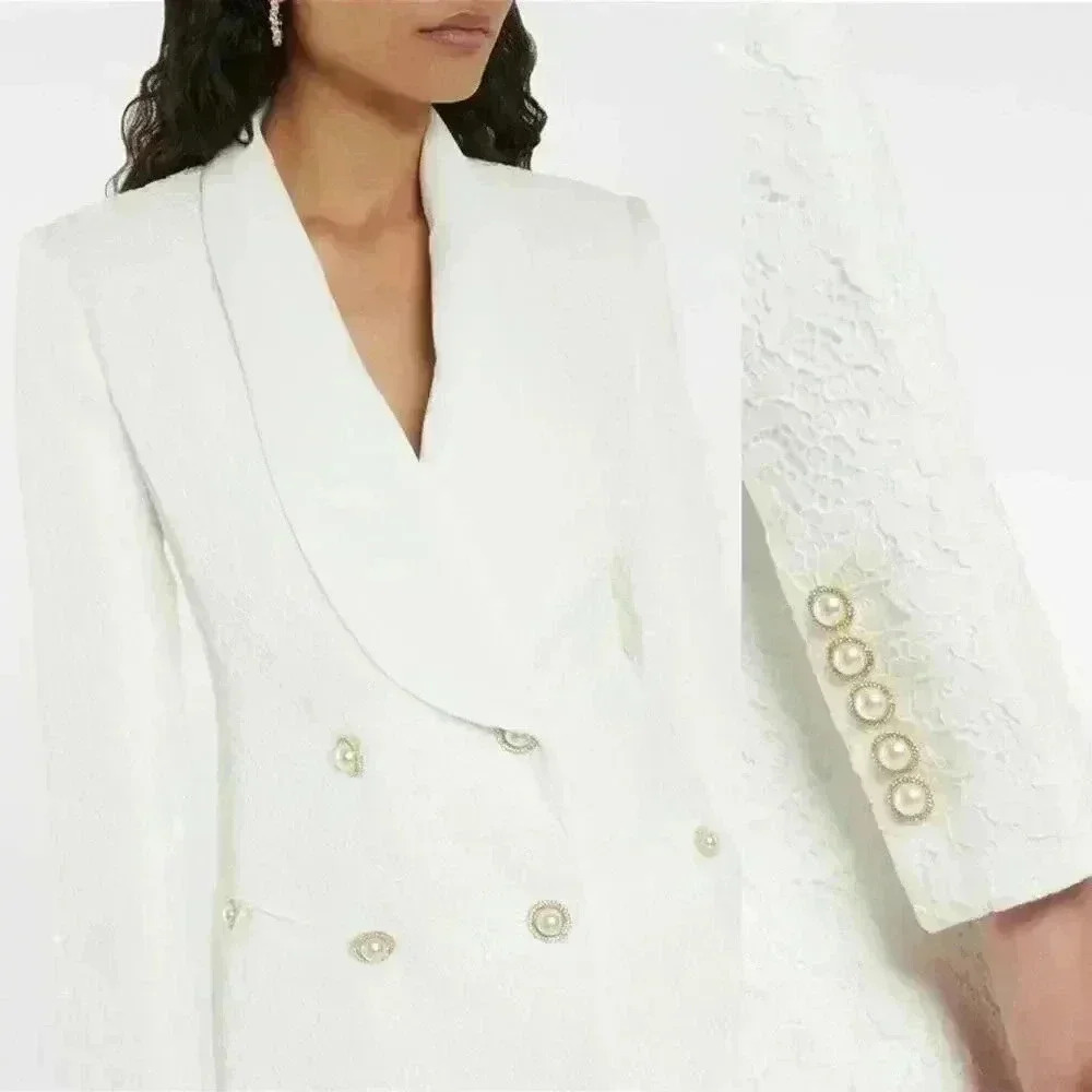 NWT Rebecca Vallance Bridal Harriet blazer minidress Size 2 US - Picture 3 of 16